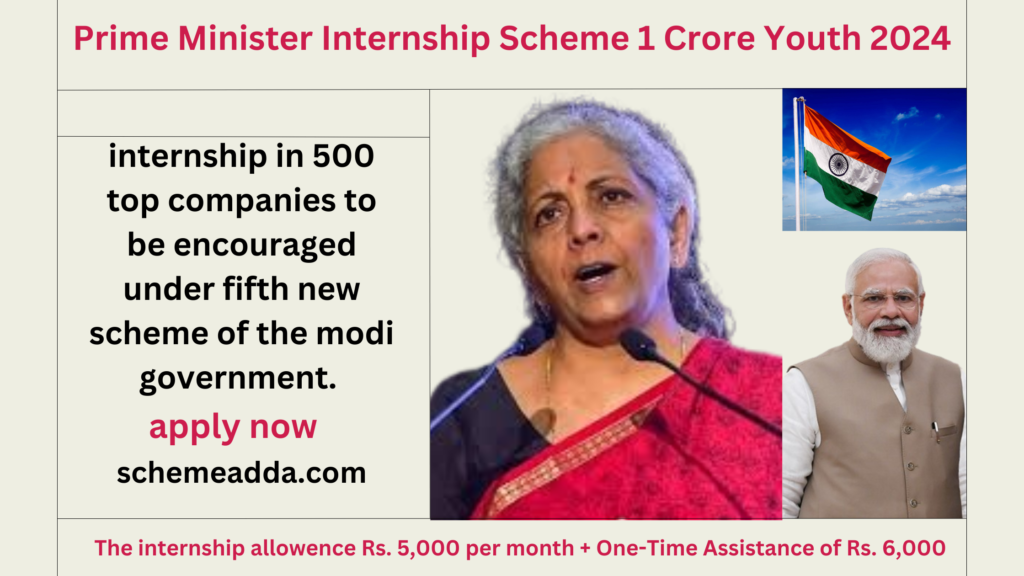 Prime Minister Internship Scheme 1 Crore Youth 2024